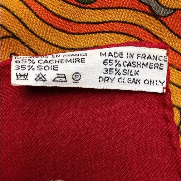 Hermes Brins d'or shawl 140 cm x 140 cm - Picture 2 of 12